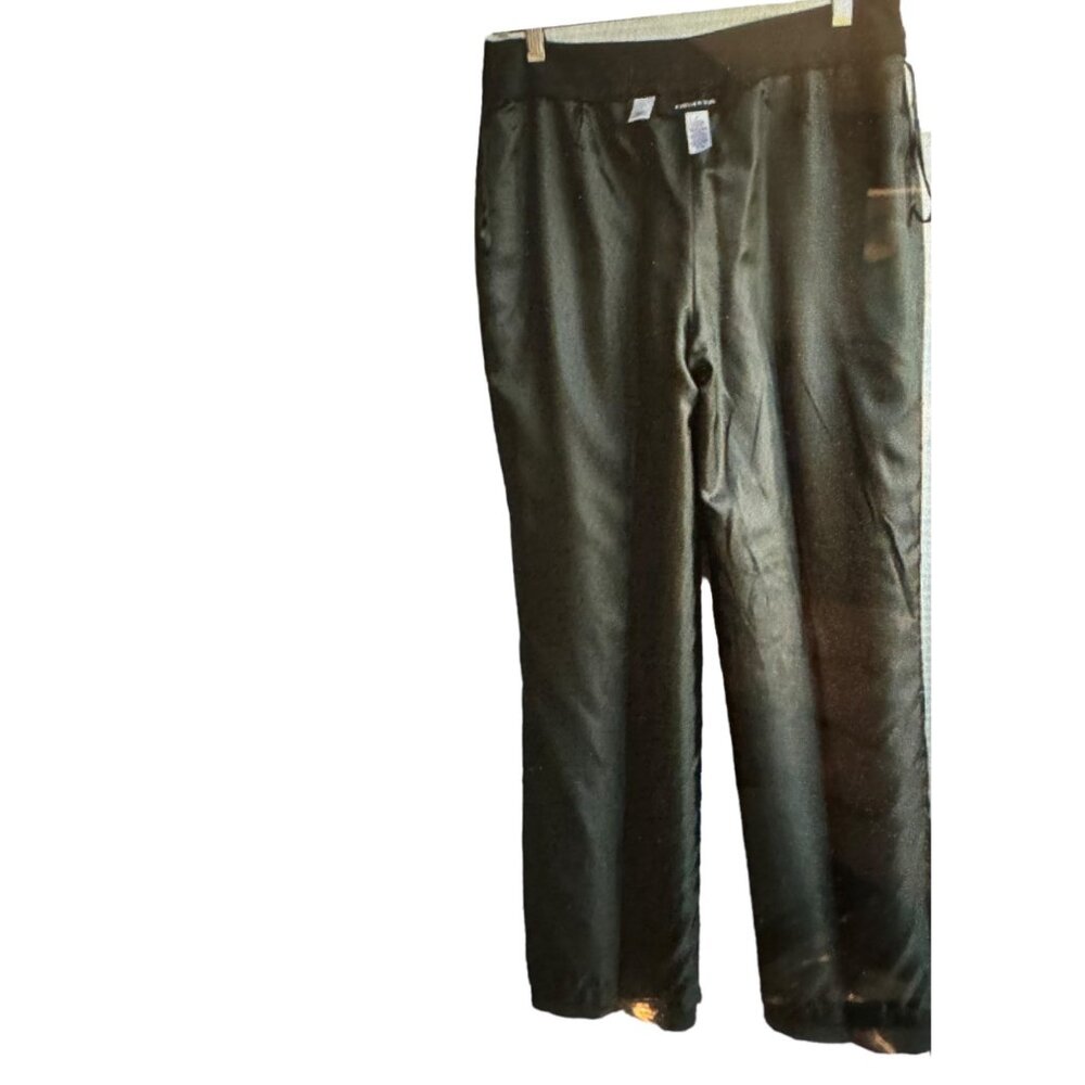 Jones NY Collection Heritage Pants Womens 4 Gray Lined Flat Career 31x33 NWT $99 - Picture 5 of 9